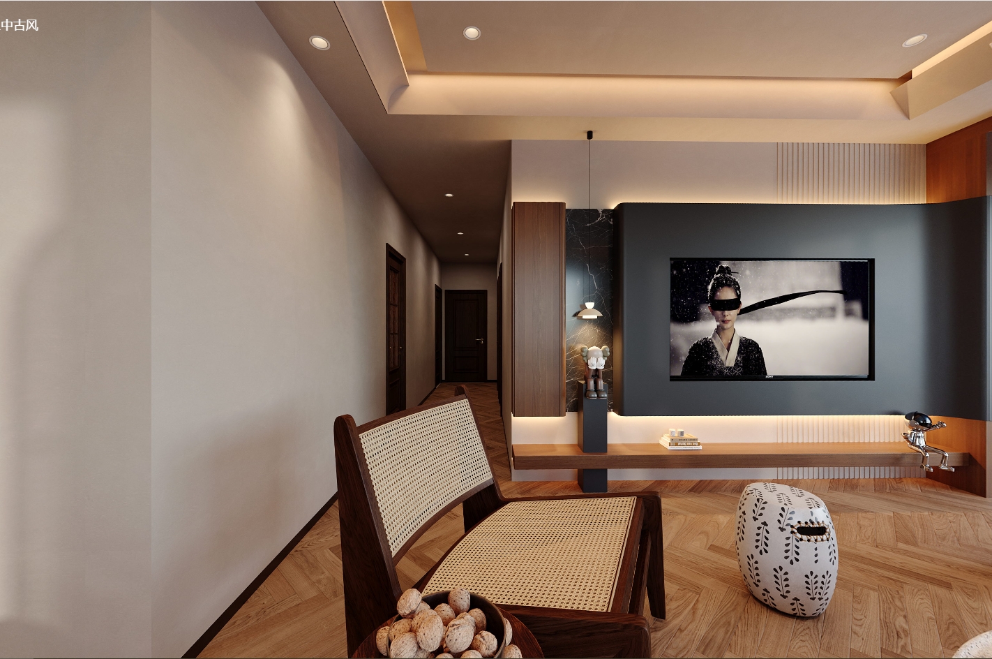 和顺江山164㎡ 中古风